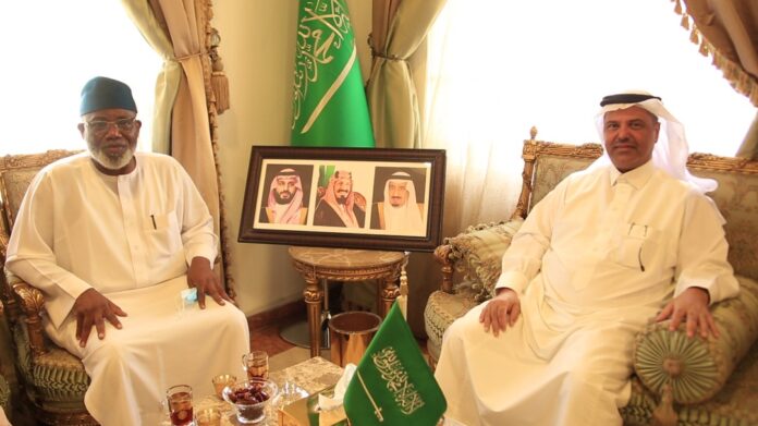 PHOTO-2022-01-25-18-20-03 NAHCON Chairman visits Saudi Ambassador for bilateral talks on Hajj operations, flight ban