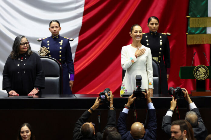 Claudia Sheinbaum takes office as Mexican president