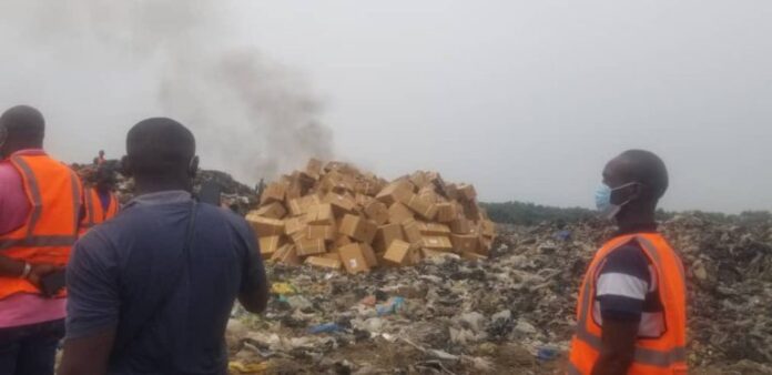 Customs seizes, destroys 88 containers of expired pharmaceuticals