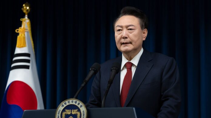 President of South Korea charged with insurrection for declaring martial law