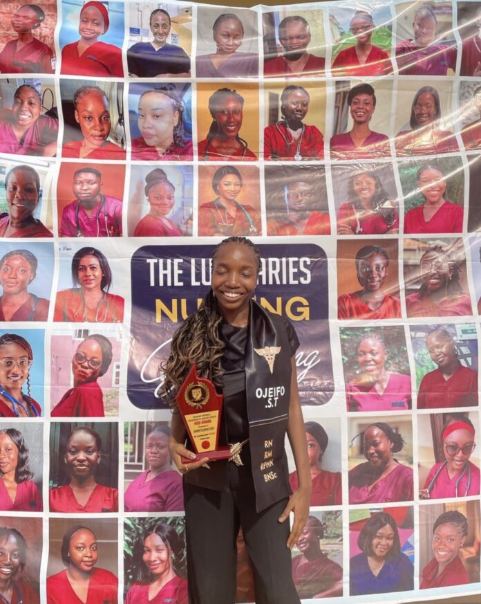 THE CONCLAVE publisher's daughter, Sharon Ojeifo, emerges best graduating nursing student at Bingham University