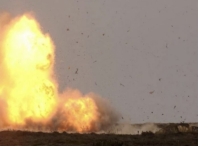Two die as personal vehicle steps on IED planted by terrorists