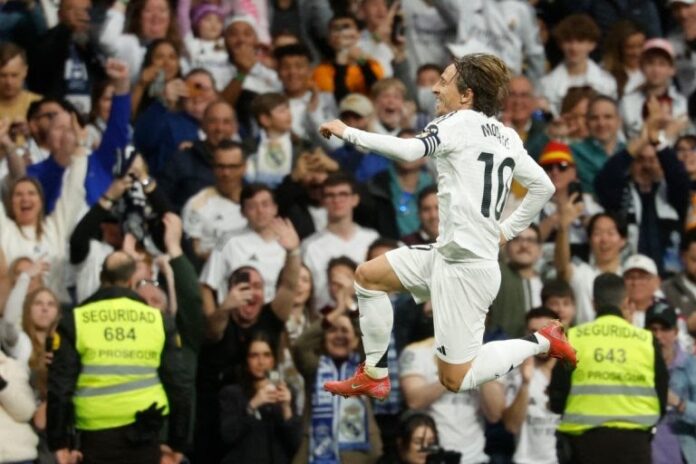 Modric hits rocket as Real Madrid beat Girona