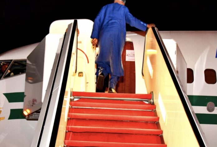 Tinubu jets out to France enroute Ethiopia for African Union Summit President Bola Ahmed Tinubu has travelled to Paris, capital of France, on a “private visit” ahead of the African Union Summit in Ethiopia. According to Bayo Onanuga, Special Adviser to the President on Information and Strategy, the president would move to Addis Ababa, the Ethiopian capital, for the forthcoming African Union Summit. “In Addis Ababa, President Tinubu will join African leaders at the 46th Ordinary Session of the Executive Council and the 38th Ordinary Session of the Assembly of the AU Heads of State, scheduled from February 12th to 16th, 2025.” “The president will arrive in Addis Ababa early next week for the African Union summit. While in France, President Tinubu will meet with his French counterpart, President Emmanuel Macron,” Onanuga said in a statement. As citizens strongly condemn the president’s frequent trips overseas, Minister of Foreign Affairs, Yusuf Tuggar, while appearing on a Channels Television programme said Nigeria is rich enough to fund the president’s frequent foreign trips. He had said Tinubu, contrary to the complaints, even needed to embark on more trips because of its strategic importance and inherent benefits to the country. The minister noted that Tinubu could only strengthen ties with fellow global leaders in his quest to set the country on the right path. He had said, “It is not a fair assessment. The administration is still new because the President was inaugurated in 2023. In global terms, he is still a new president. He needs to interact with his colleagues and fellow heads of state to be able to establish relationships. “You can further see the fruits of these trips and their benefits which attracted $2bn (worth) of investments like he did in Brazil. In fact, I would venture to say we are not travelling enough. We should do more. “Nigeria has the money. How much does travelling cost compared to the benefits? Again, how much does it cost really when you compare it to some of the things that the President has already addressed? “How much have we wasted on fuel, electricity and other subsidies? He was subsidising consumption instead of production and subsidising the real sector of the economy,” he added. Since assuming office in 2023, Tinubu has reportedly visited about 19 countries on 32 foreign trips.