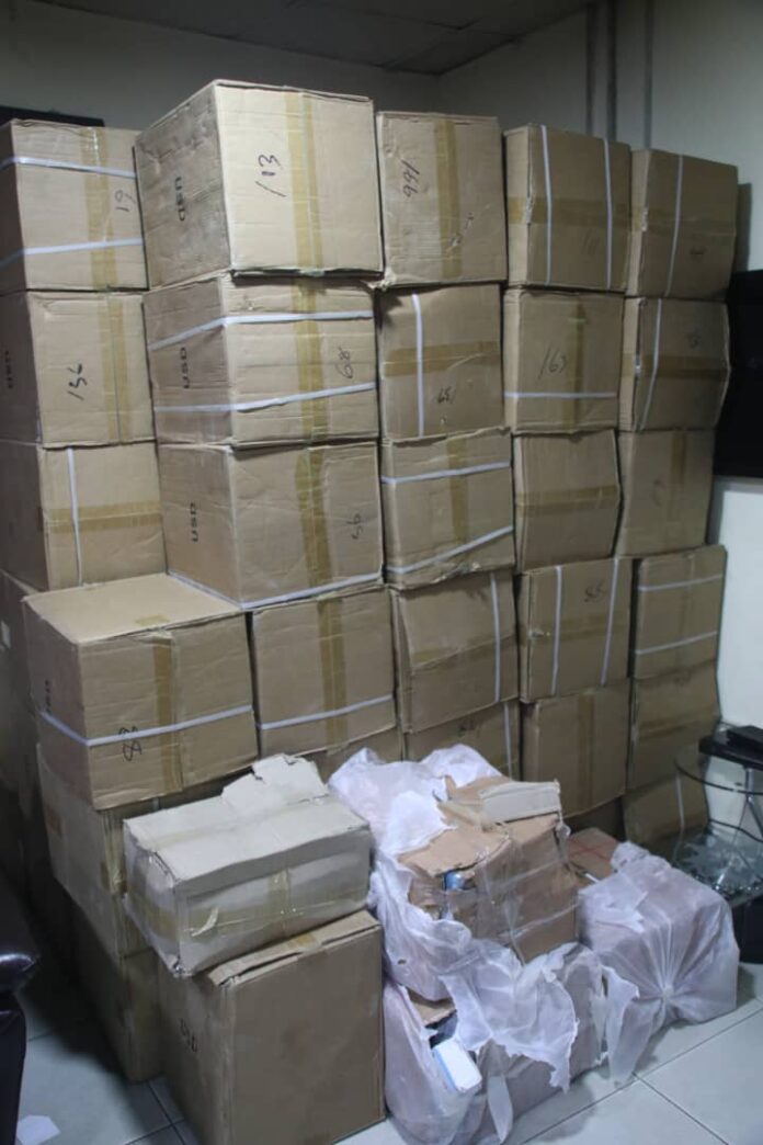 NAFDAC uncovers fake drugs, expired condoms being sold in Lagos market (Pictures)