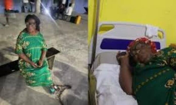 Outcry in Bayelsa as vigilante group chains 71-year-old widow to a pole