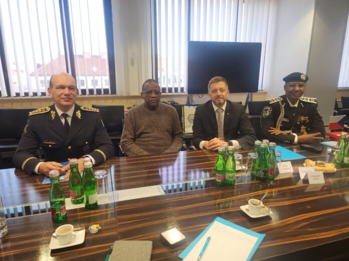 Nigerian delegation led by Hon. Minister of Police Affairs, Senator Gaidam, visits UAC Unmanned Aerial Systems facility in Czech Republic
