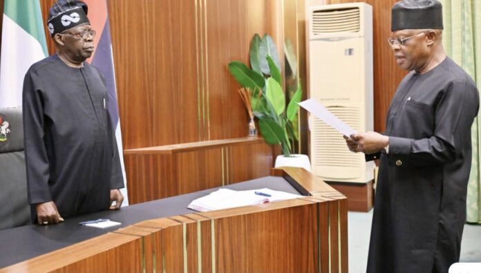 Vice Admiral Ibok-Ete Ibas sworn in as Rivers Administrator