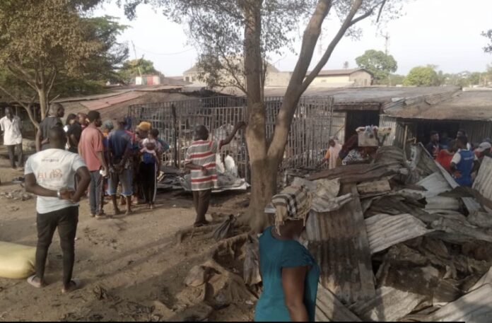 Midnight fire consumes rice bags, machines worth millions