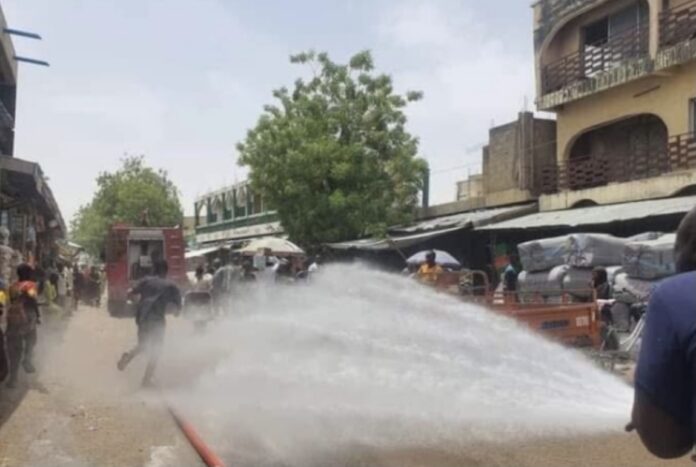 Fire razes electronic shop in Borno Monday Market