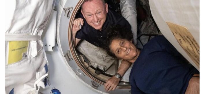 After 285 days in space, stranded astronauts begin journey to earth