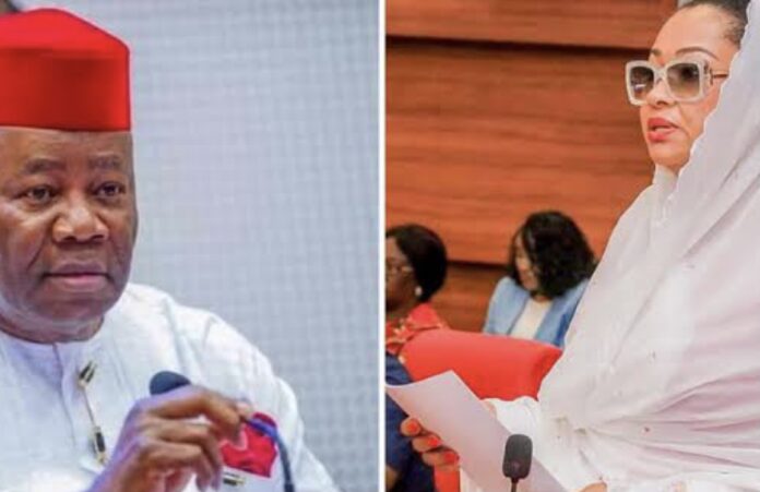 Akpabio denies alleged sexual harassment as Natasha submits assault petition to Senate
