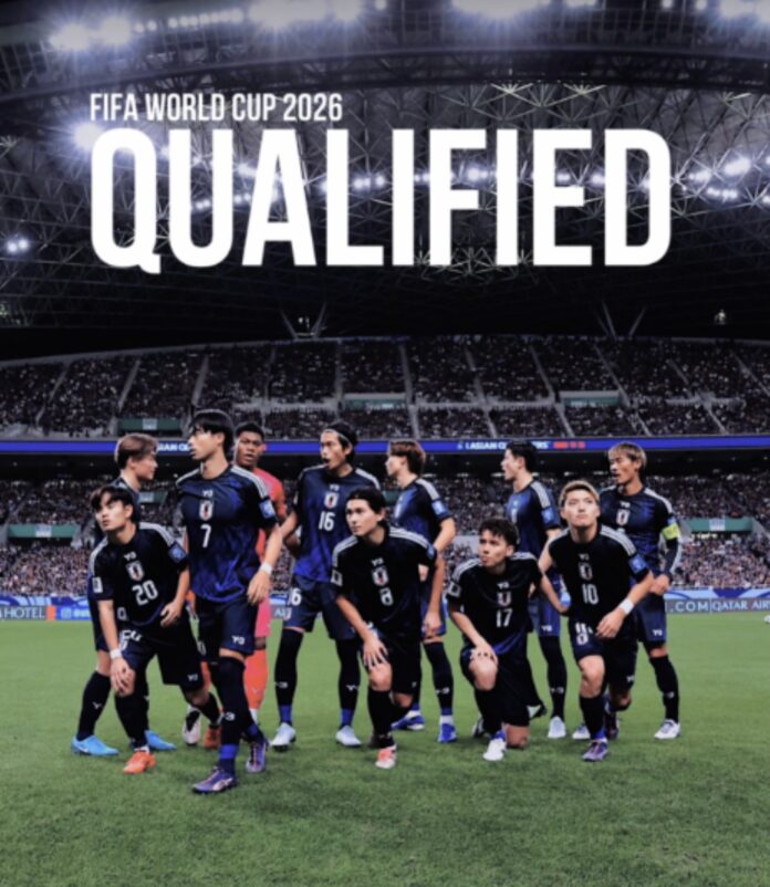 Japan becomes first team to qualify for 2026 FIFA World Cup