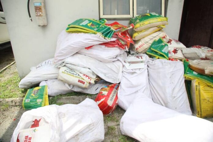 NAFDAC arrests sales girl, impounds over 120 bags of fake rice