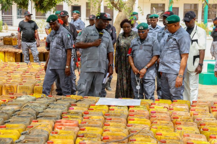 Again, Customs hits hard on PMS smugglers as Operation Whirlwind intercepts 916 kegs of PMS worth ₦22.9m