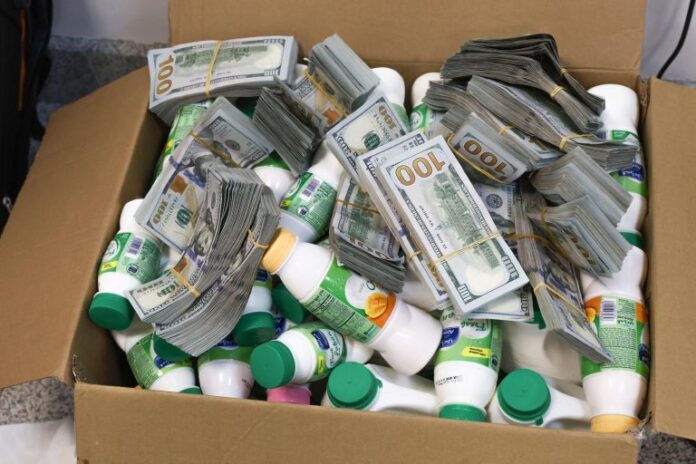 NCS intercepts $193,000 concealed in Yogurt carton at Abuja Airport