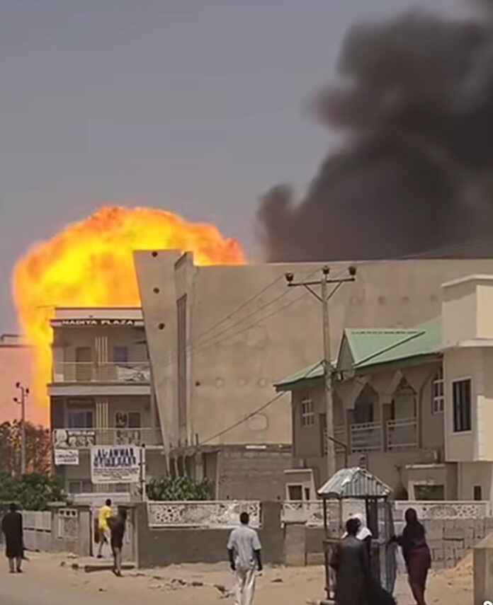 Gas explosion rocks Kano's Rjiyar Zaki area