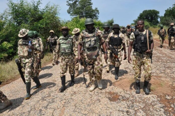 Troops arrest suspected ISWAP members, neutralise bandits, recover arms