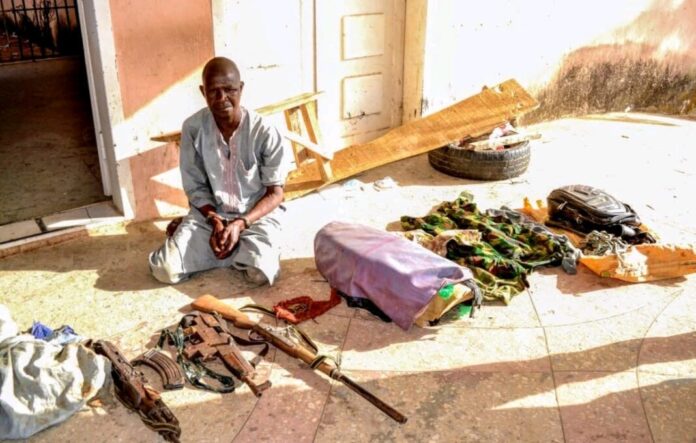 Troops nab 55-year-old kidnapper, recover sophisticated weapons
