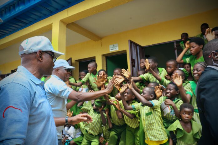 CGC Adeniyi unveils school, healthcare centre in Sagbokoji under 'Customs Cares' initiative (Pictures)