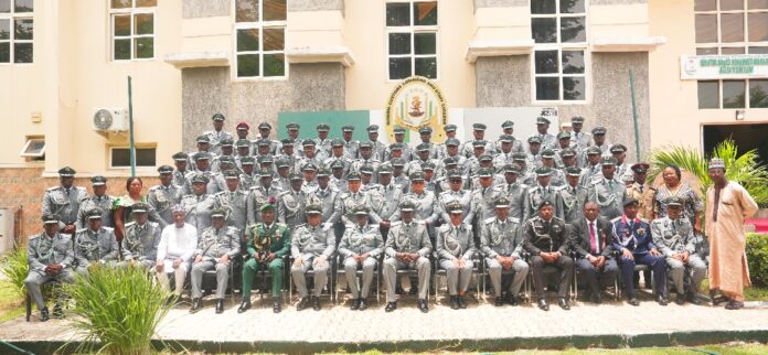 Nigeria Customs Command & Staff College graduates 50 officers from junior course 21 (Pictures)