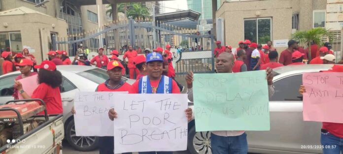 Workers shut down activities at Ministry of Finance over unpaid allowances
