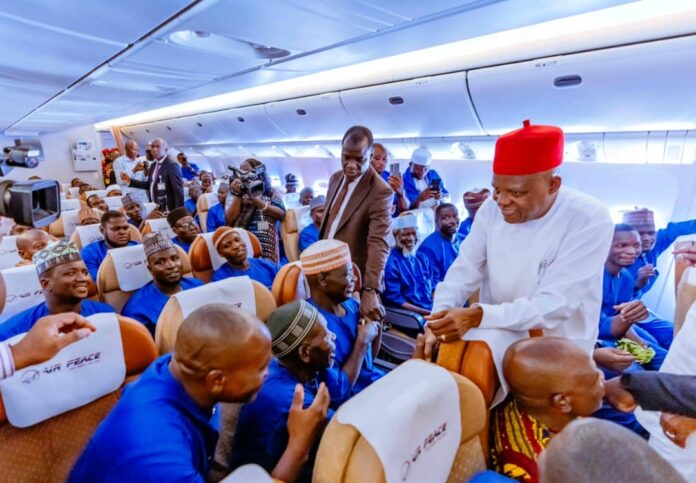 Imo kicks off first airlift of Hajj pilgrims to Saudi Arabia