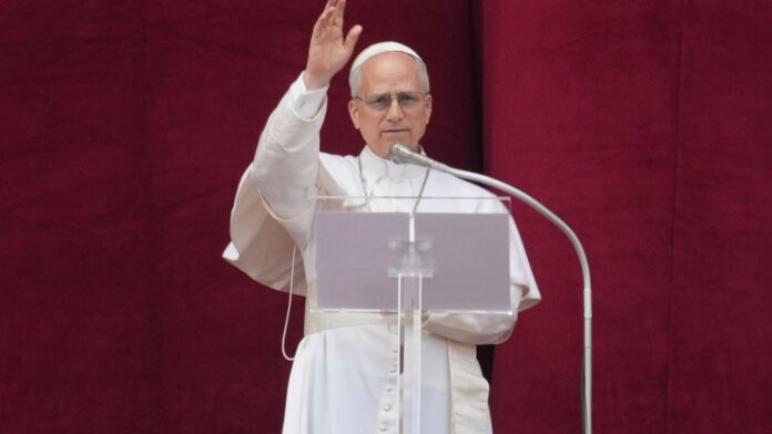 Pope Leo XIV urges end to global conflicts in first Sunday blessing