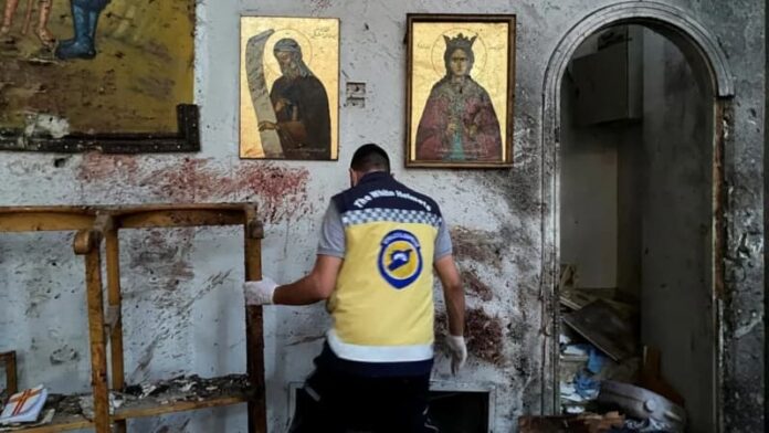 Suicide bomber kills 22 during church service, injures 63
