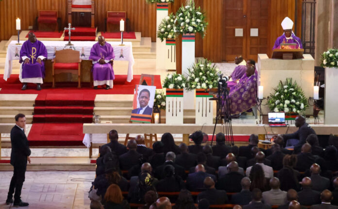 Court order stops burial of former Zambian president in South Africa on day of funeral