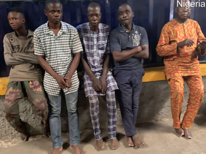 Court remands 5 men for dumping refuse in canal