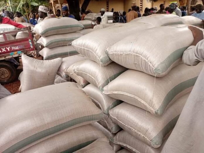 Grain prices at Dawanau market, Kano
