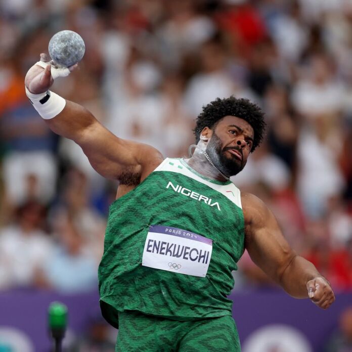 Chukwuebuka Enekwechi sets new African record in shot put
