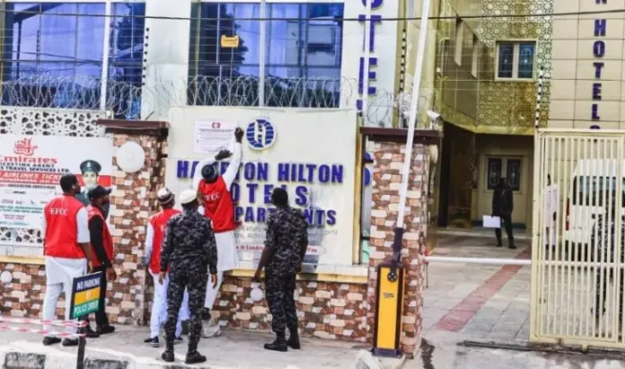 EFCC cracks down on Kaduna hotel, seals facility over money laundering