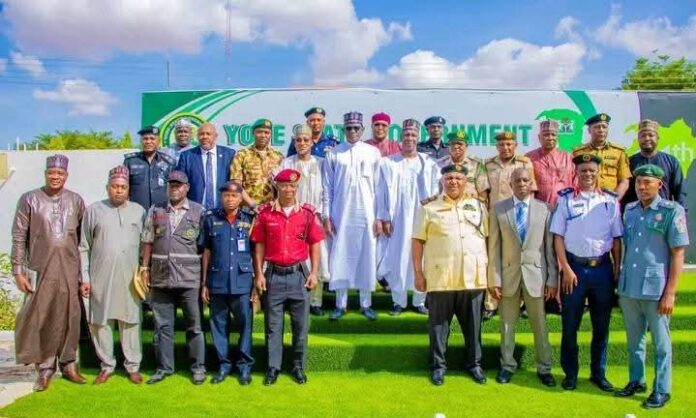 Gov. Buni convenes crucial meeting with heads of security agencies (Pictures)