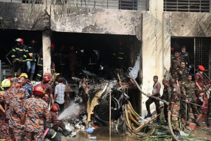 18 die, over 160 injured as air force jet crashes into school