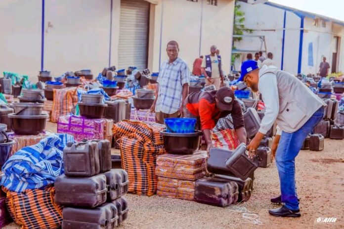 566 households in Yobe receive relief aid after devastating windstorm (Pictures)