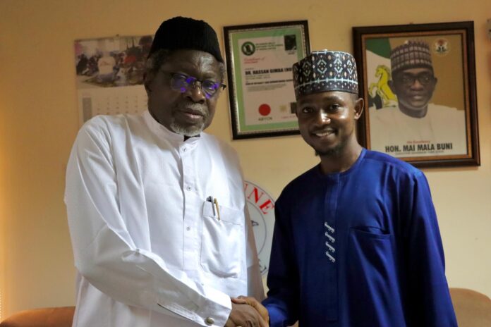 Yobe Youth Parliament Chairman visits Neptune Prime, seeks guidance to empower Nigerian youth