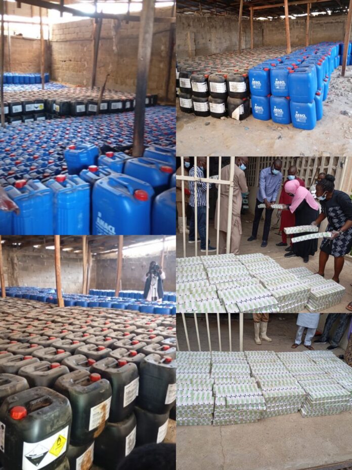 NAFDAC destroys ₦91m worth of tramadol, seals warehouse containing explosive chemicals