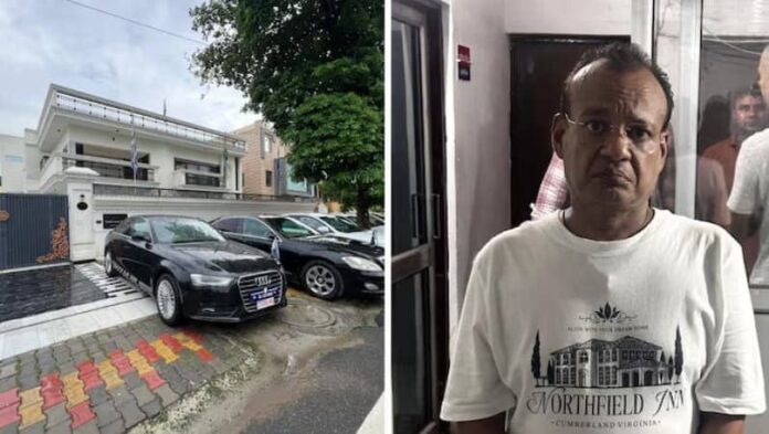 Police arrest man for running a fake embassy