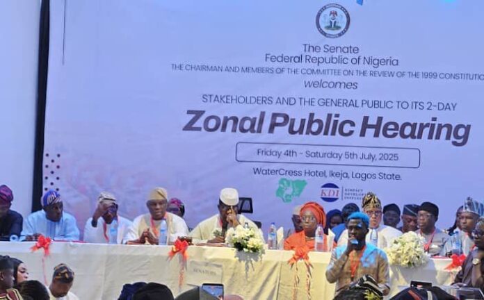 Constitution Review: MUSWEN restates demand for Shariah Court, power devolution, quality education, others at Senate Public Hearing