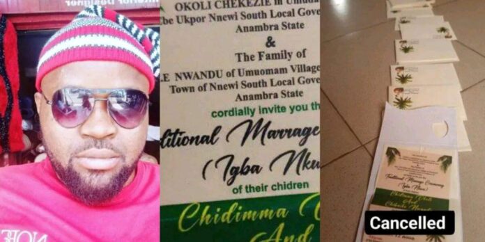 Nigerian man cancels wedding after fiancée’s affair with reverend father