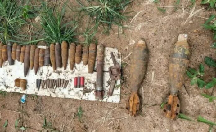 Police intercept scrap shipment with military-grade bombs