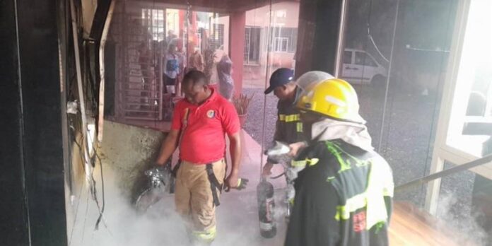 Fire guts Abuja police station