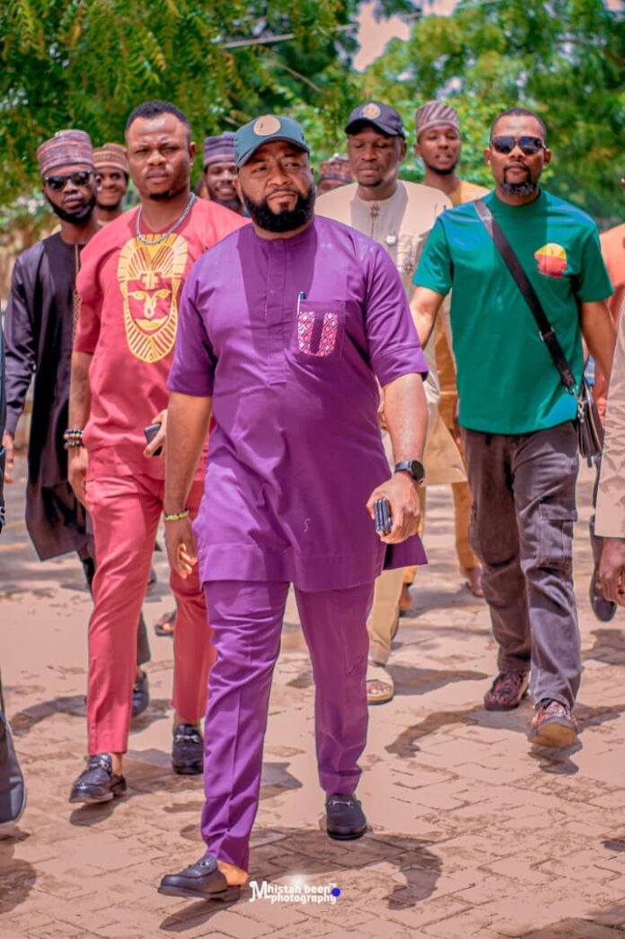 NANS president fosters unity at Yobe State University campus tower (Pictures)