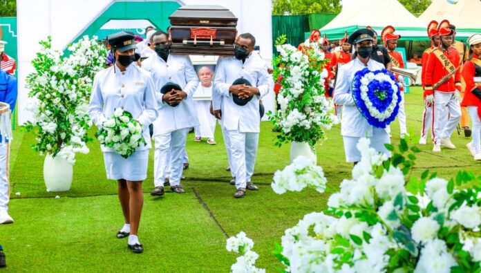 Governor Mbah pays last respects as legendary Christian Chukwu is laid to rest
