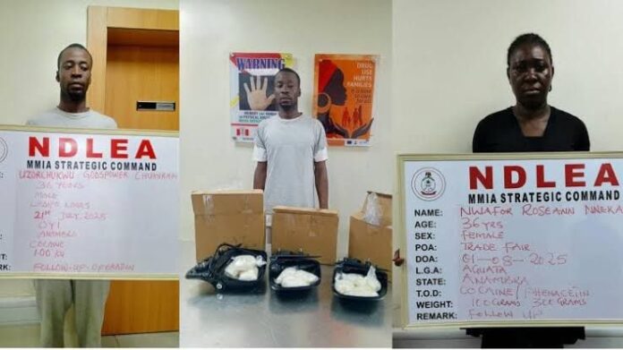 NDLEA intercepts cocaine hidden in mirrors, lipsticks