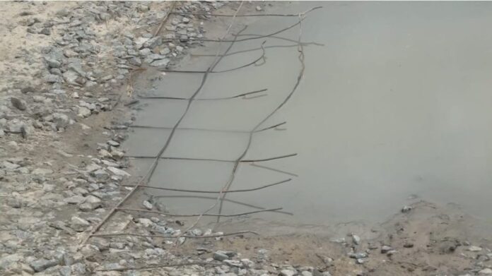 Delta community cries out as NDDC road collapses 1 year after completion