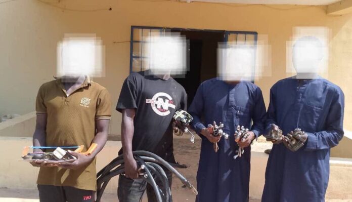 Police arrest 4 over vandalisation of school transformer in Kebbi
