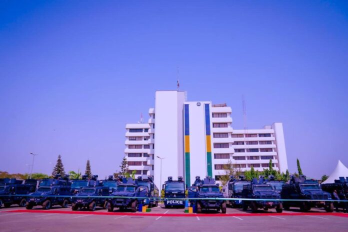 Police launch nationwide hunt after official vehicle disappears from force headquarters in Abuja